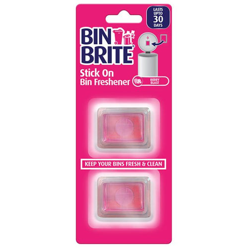 Bin Brite Stick-on freshener - Lemon Grass Pk of 2 or Berry Blast
