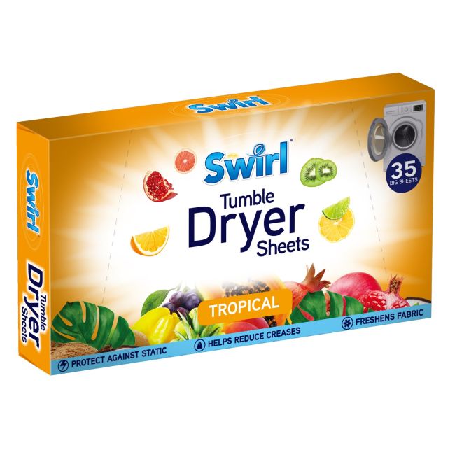 Tumble Dryer Sheets - Tropical +5 Pk of 35