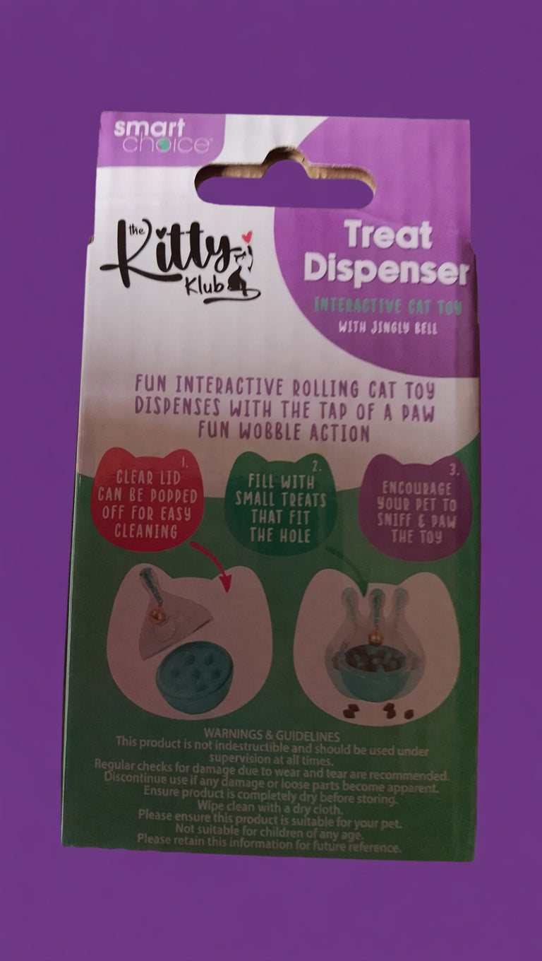 Cat Jingle Treat Toy