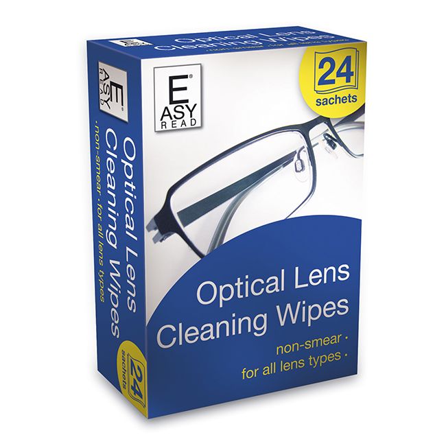 Lens Cleaning Wipes Pk of 24