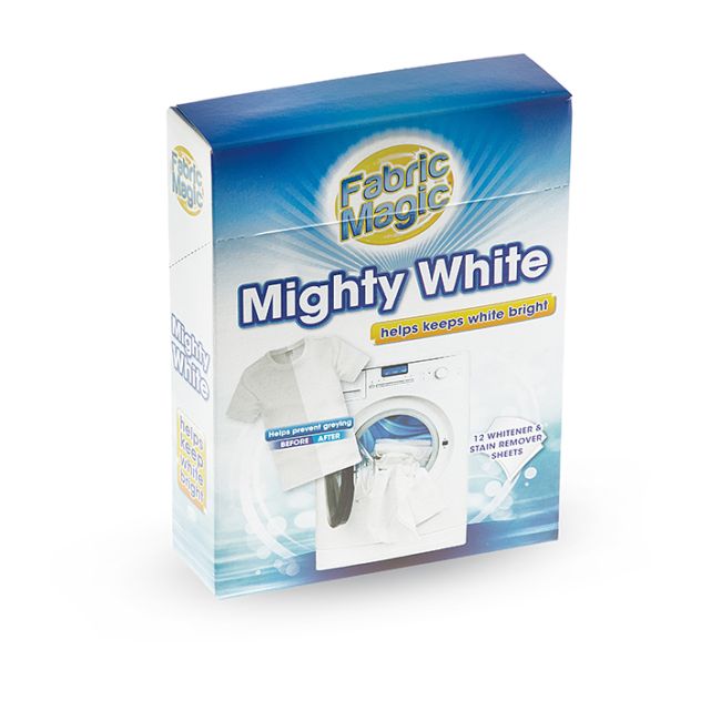 Mighty White & Mighty Black (12) Sheets to brighten your Laundry