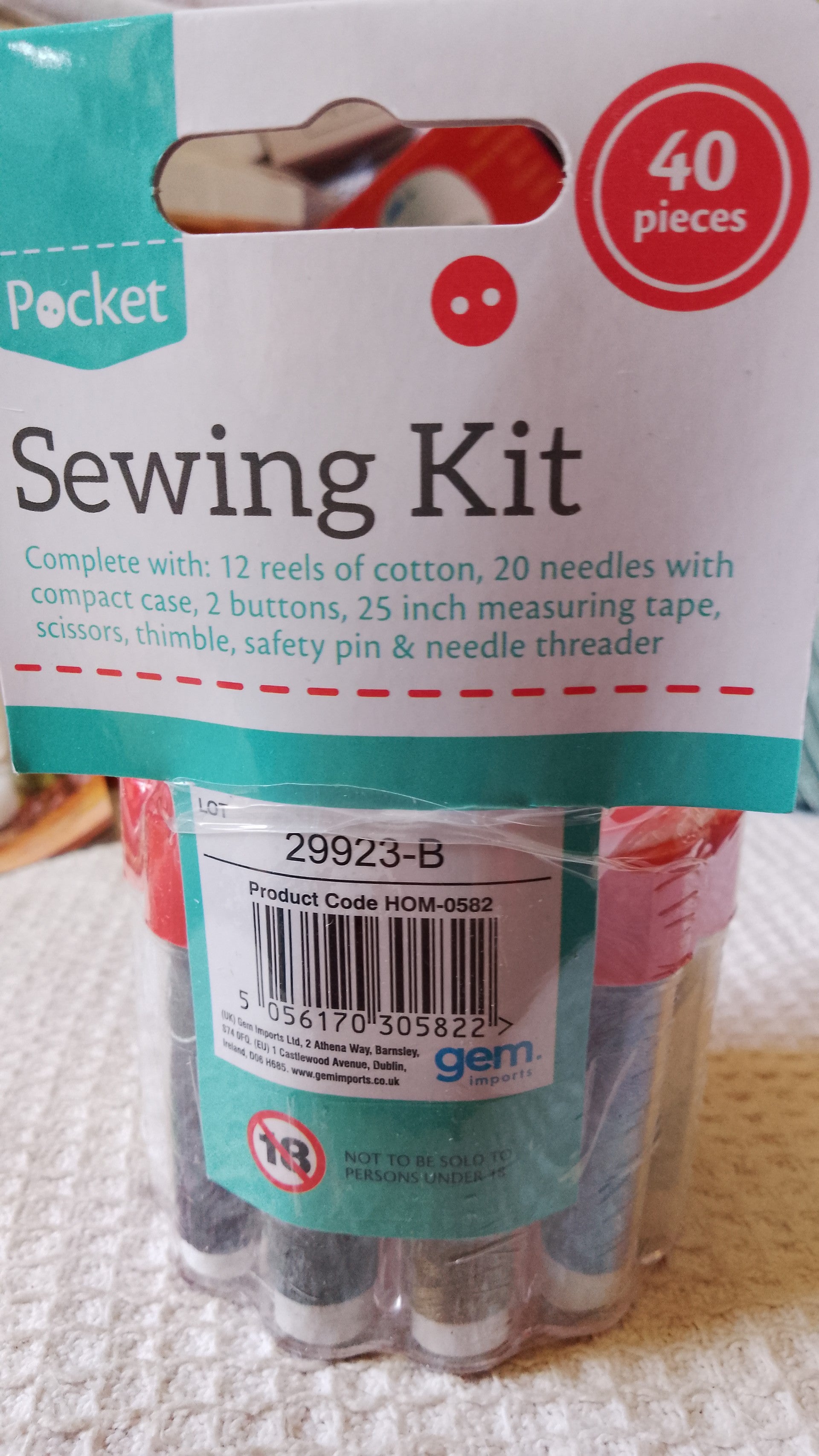 Sewing Kit - Everything you need to do your sewing