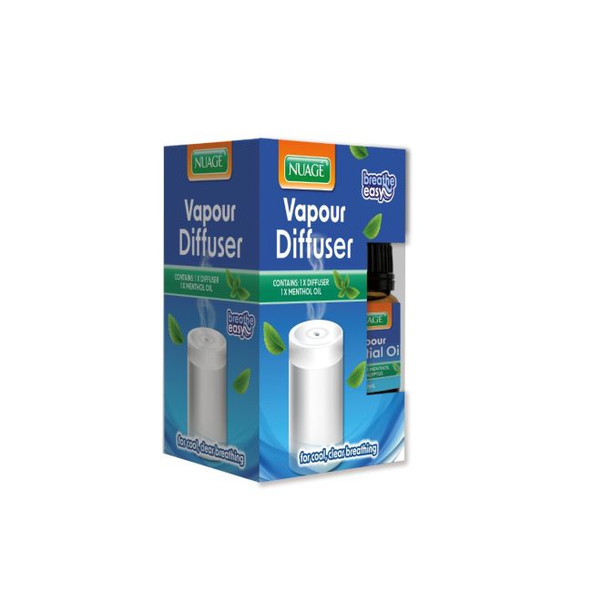 Vapour Diffuser Set H12 x W7 x D7cm USB Powered