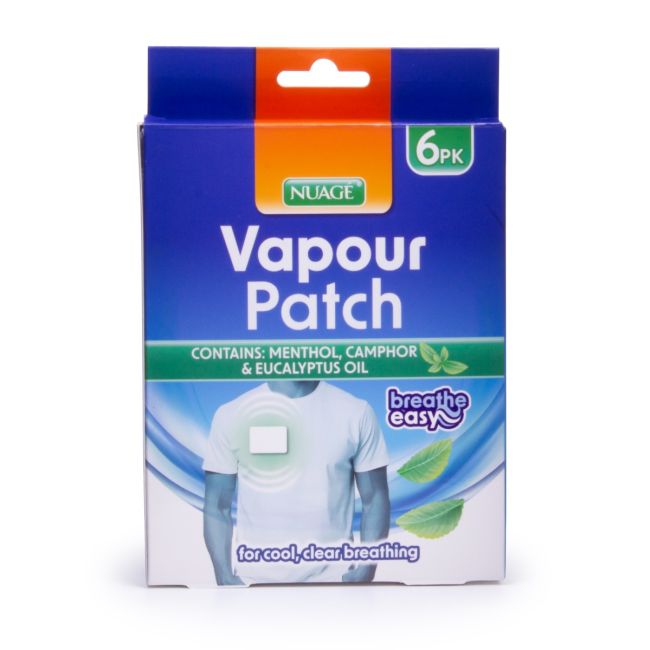 Vapour Patch Fast Relief - Pack of 6 Vegan