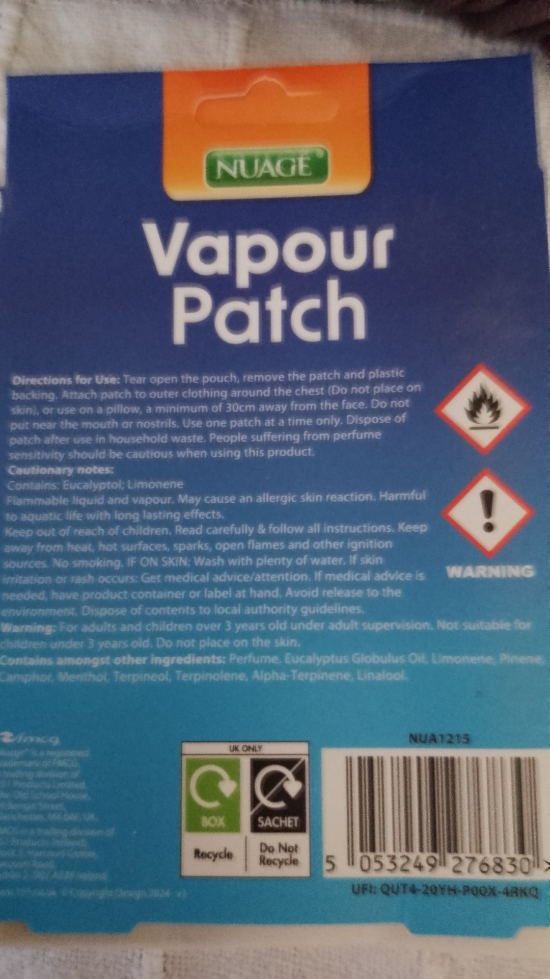vapour patch